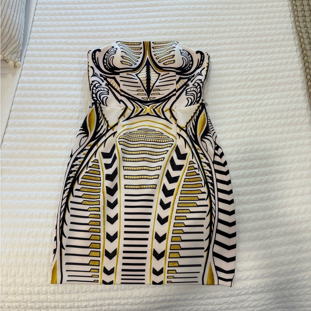 Geometric Patterned Dress